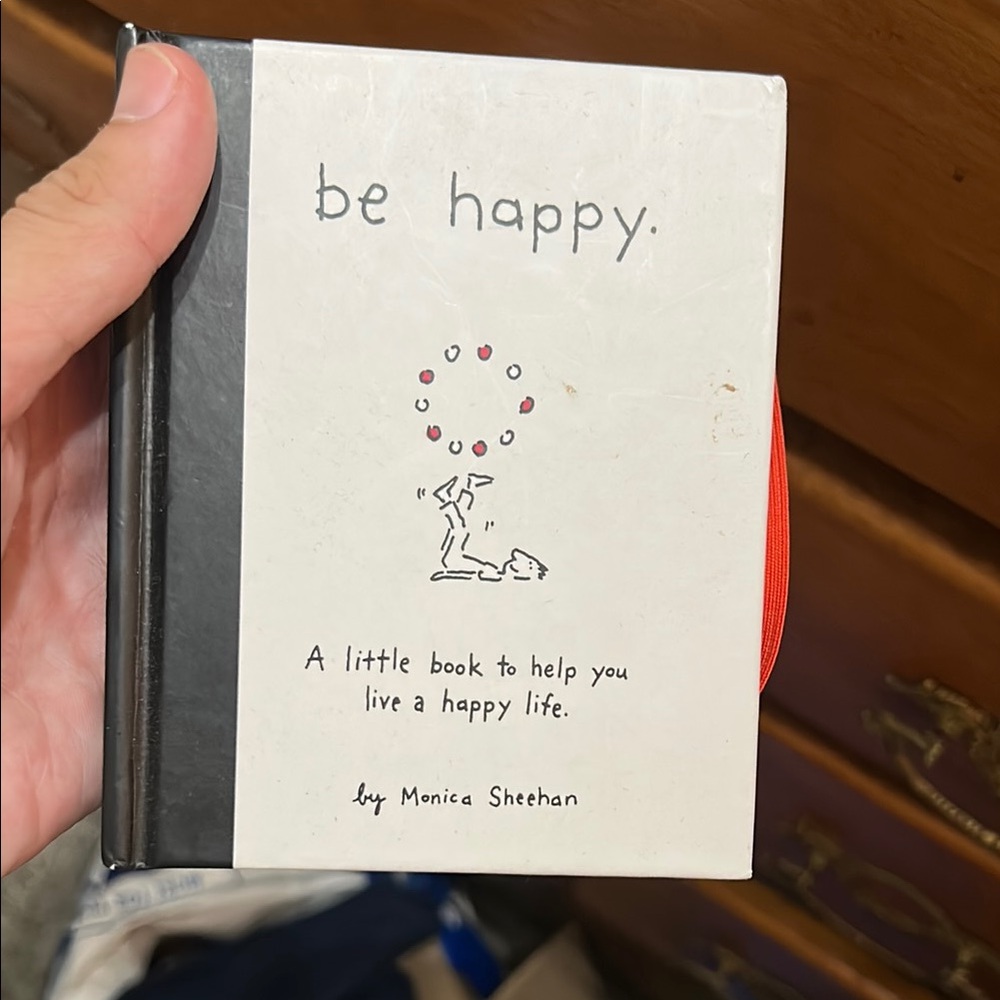Be happy book good spiritual vibes